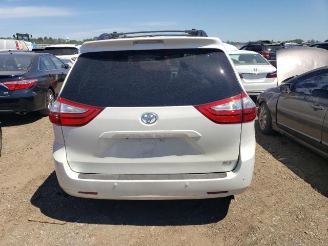 5TDYK3DC2FS669332 - 2015 TOYOTA SIENNA XLE WHITE photo 6