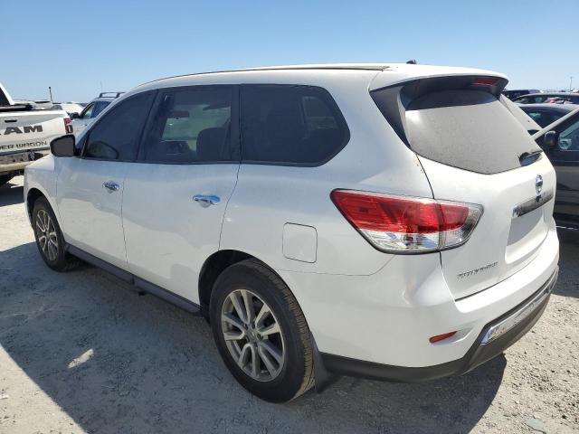 5N1AR2MN6EC678734 - 2014 NISSAN PATHFINDER S WHITE photo 2