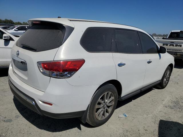 5N1AR2MN6EC678734 - 2014 NISSAN PATHFINDER S WHITE photo 3