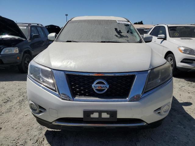 5N1AR2MN6EC678734 - 2014 NISSAN PATHFINDER S WHITE photo 5