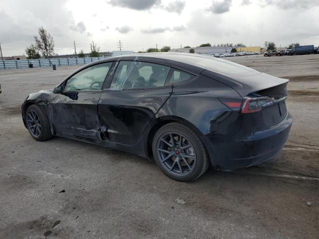 5YJ3E1EA9PF495347 - 2023 TESLA MODEL 3 BLACK photo 2