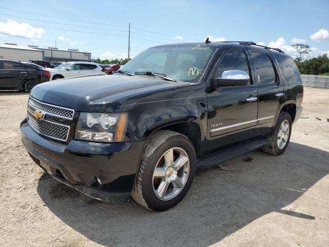 1GNSCCE08ER137126 - 2014 CHEVROLET TAHOE C1500 LTZ BLACK photo 1