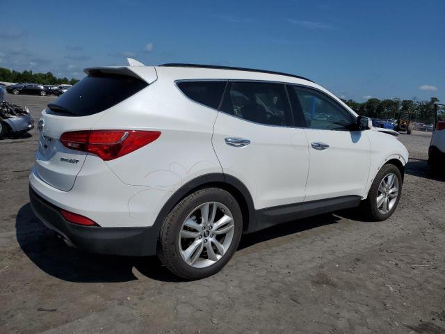 5XYZW3LA4EG221033 - 2014 HYUNDAI SANTA FE S WHITE photo 3