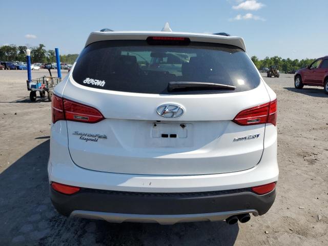 5XYZW3LA4EG221033 - 2014 HYUNDAI SANTA FE S WHITE photo 6