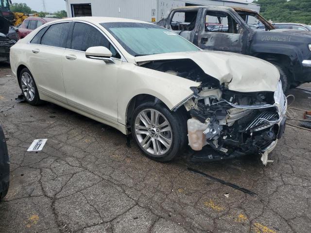 3LN6L2G94ER835989 - 2014 LINCOLN MKZ CREAM photo 4