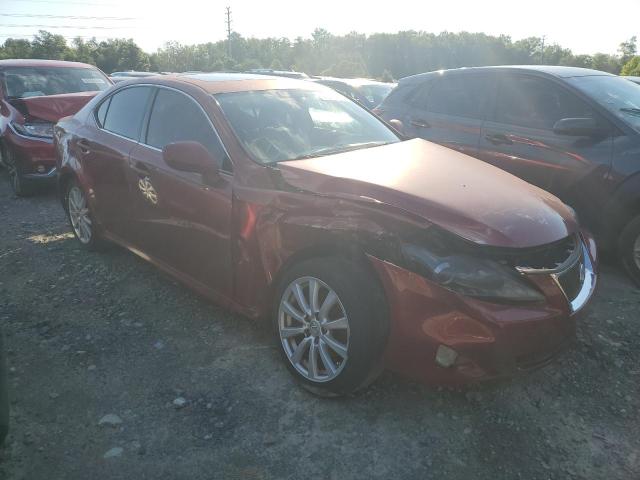 JTHCK262562008375 - 2006 LEXUS IS 250 RED photo 1