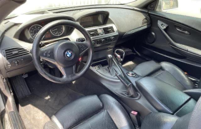 WBAEK13406CN76597 - 2006 BMW 650 I Сріблястий фото 9
