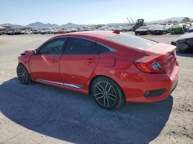 2HGFC1F78HH645497 - 2017 HONDA CIVIC EXL RED photo 2