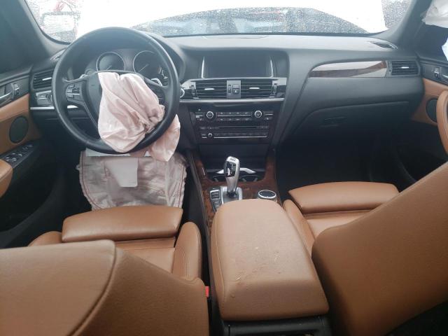 5UXWY3C55F0F83638 - 2015 BMW X3 XDRIVE28D WHITE photo 8