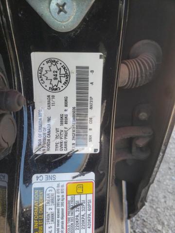 2HGFA1F6XBH005036 - 2011 HONDA CIVIC LX-S أسود صورة 12