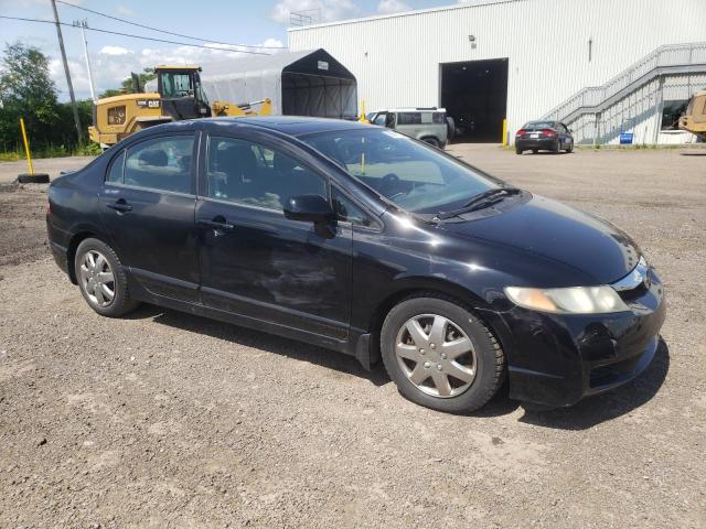 2HGFA1F6XBH005036 - 2011 HONDA CIVIC LX-S أسود صورة 4