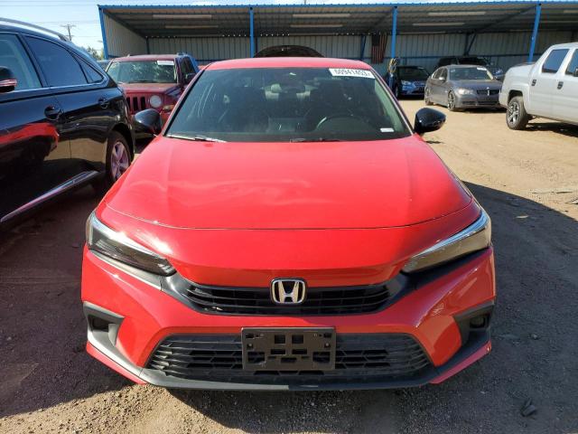 2HGFE2F54NH547447 - 2022 HONDA CIVIC SPORT წითელი ფოტო 5