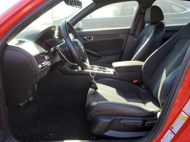 2HGFE2F54NH547447 - 2022 HONDA CIVIC SPORT წითელი ფოტო 7