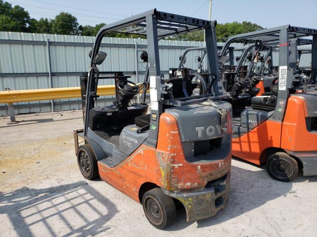 73664 - 2016 TOYOTA FORKLIFT ORANGE photo 3