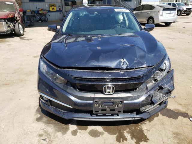 19XFC1F70LE206992 - 2020 HONDA CIVIC EXL BLUE photo 5