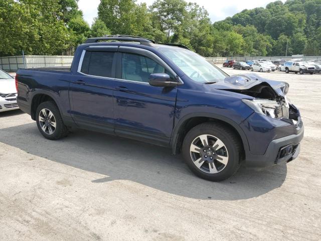 5FPYK3F5XKB013044 - 2019 HONDA RIDGELINE RTL BLUE photo 4