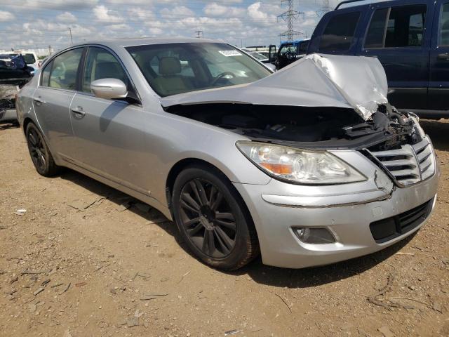 KMHGC4DF3BU120216 - 2011 HYUNDAI GENESIS 4.6L SILVER photo 4