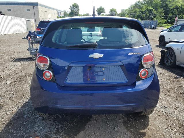 1G1JA6SH6C4191078 - 2012 CHEVROLET SONIC LS BLUE photo 6