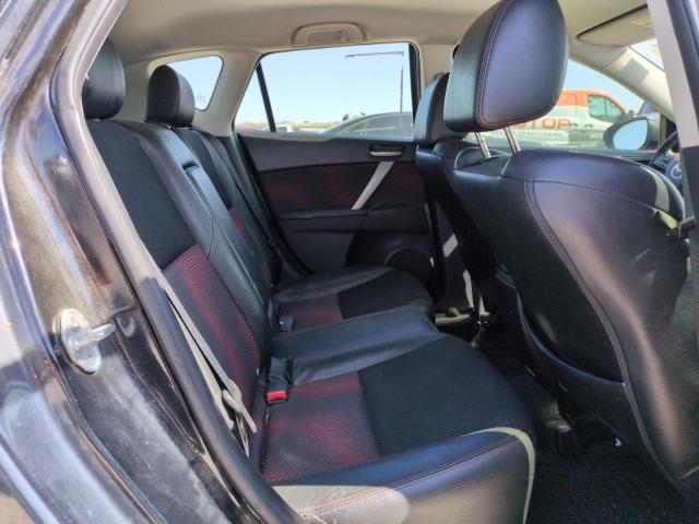 JM1BL1K42B1900594 - 2011 MAZDA SPEED 3 BLACK photo 10