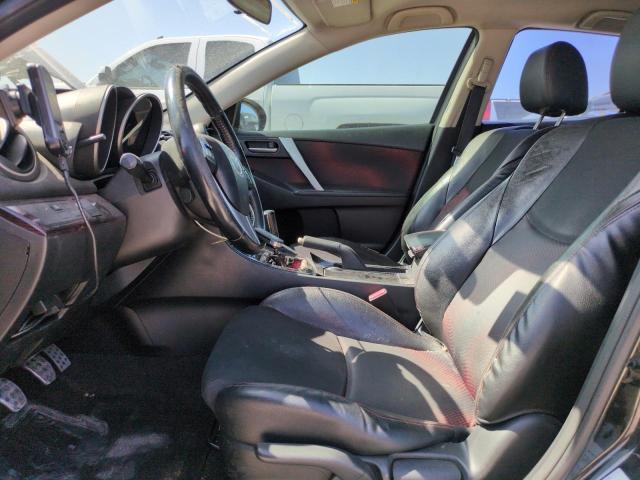 JM1BL1K42B1900594 - 2011 MAZDA SPEED 3 BLACK photo 7