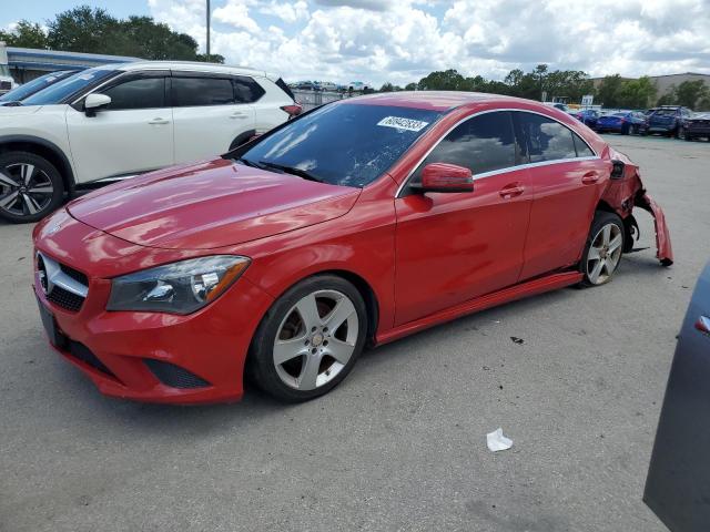 WDDSJ4EB3FN214960 - 2015 MERCEDES-BENZ CLA 250 RED photo 1