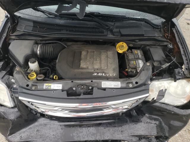 2C4RC1CG5ER463939 - 2014 CHRYSLER TOWN & COU TOURING L BLACK photo 12