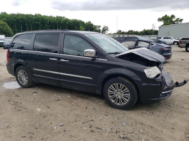 2C4RC1CG5ER463939 - 2014 CHRYSLER TOWN & COU TOURING L BLACK photo 4