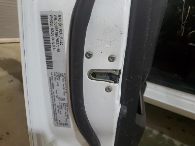 1C6RR7GG7NS175180 - 2022 RAM 1500 CLASS SLT თეთრი ფოტო 13