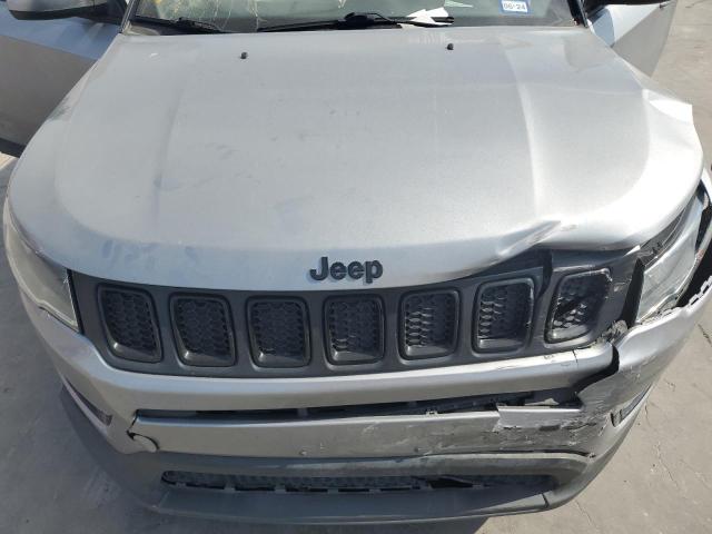 3C4NJCBB7MT539081 - 2021 JEEP COMPASS LATITUDE SILVER photo 12