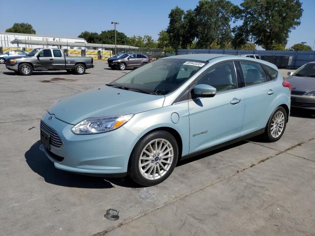 1FADP3R43DL185577 - 2013 FORD FOCUS BEV TURQUOISE photo 1