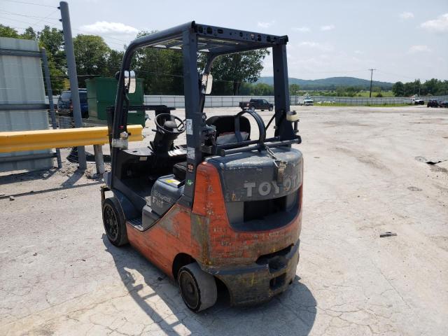66820 - 2015 TOYOTA FORKLIFT Pomarańczowy zdjęcie 3