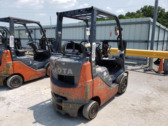 66820 - 2015 TOYOTA FORKLIFT Pomarańczowy zdjęcie 4