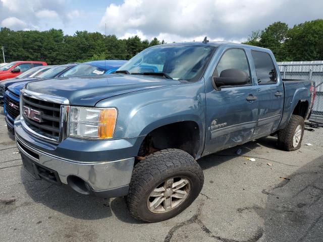 3GTEK23M49G247038 - 2009 GMC SIERRA K1500 SLE BLUE photo 1