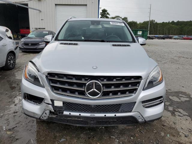 4JGDA5HB6FA465902 - 2015 MERCEDES-BENZ ML 350 4MATIC SILVER photo 5