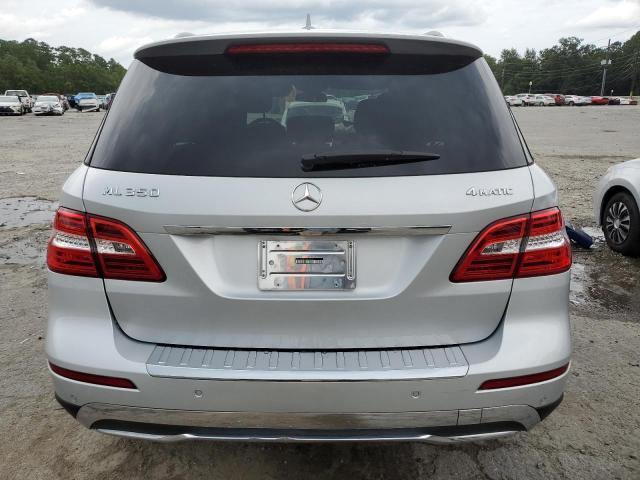 4JGDA5HB6FA465902 - 2015 MERCEDES-BENZ ML 350 4MATIC SILVER photo 6