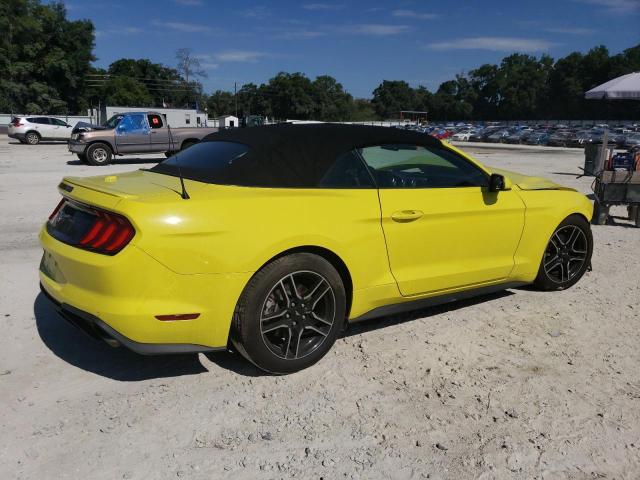 1FATP8UH0M5111900 - 2021 FORD MUSTANG YELLOW photo 3