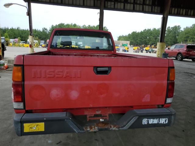 1N6SD16S7LC407499 - 1990 NISSAN D21 KING CAB RED photo 6