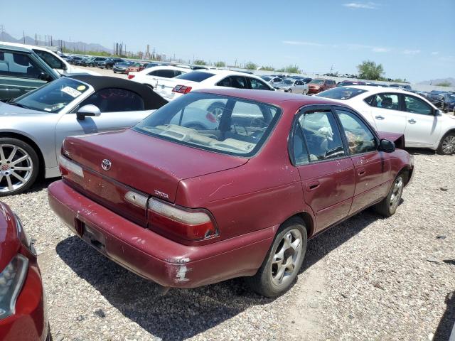 1NXBB02E9VZ515490 - 1997 TOYOTA COROLLA DX BURGUNDY photo 3