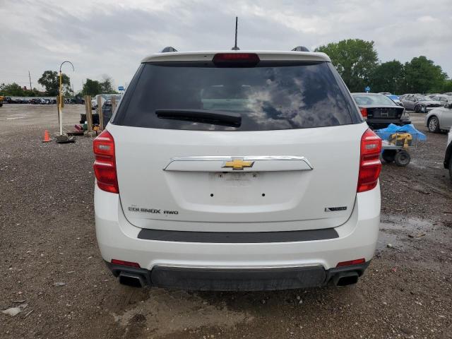 2GNFLGE34H6156338 - 2017 CHEVROLET EQUINOX PREMIER WHITE photo 6