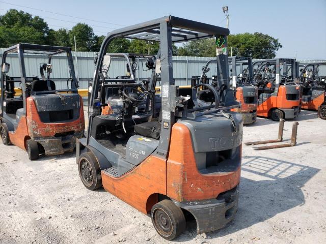 68492 - 2015 TOYOTA FORKLIFT ORANGE photo 3