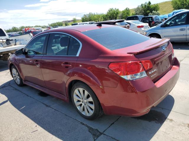 4S3BMCK68B3265069 - 2011 SUBARU LEGACY 2.5I LIMITED RED photo 2