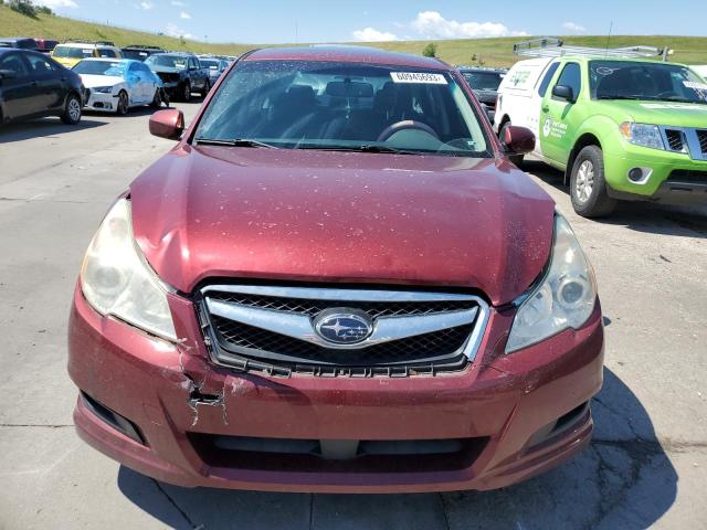 4S3BMCK68B3265069 - 2011 SUBARU LEGACY 2.5I LIMITED RED photo 5