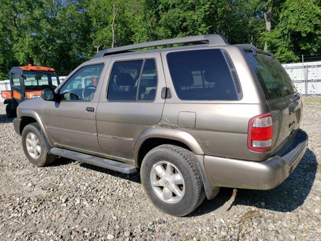 JN8DR09Y12W744419 - 2002 NISSAN PATHFINDER LE TAN photo 2