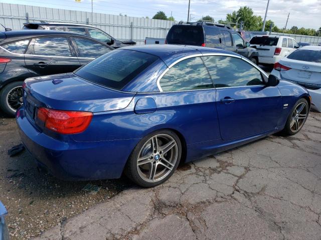 WBADX1C53CE570735 - 2012 BMW 335 I SULEV BLUE photo 3