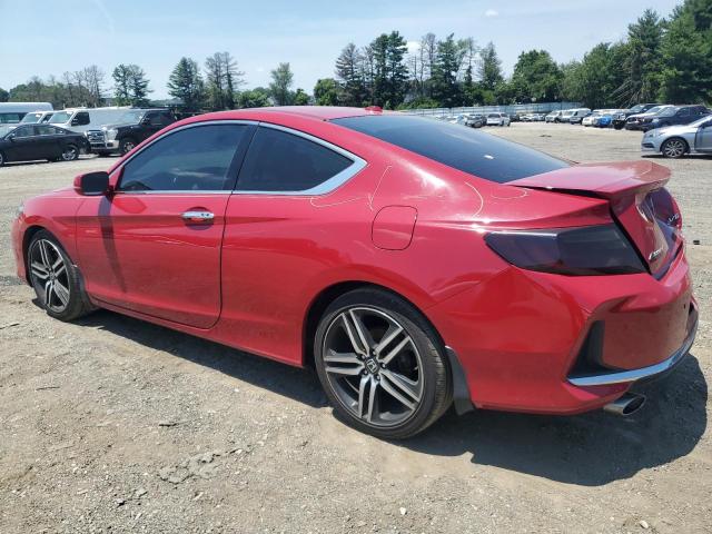 1HGCT2B08GA006793 - 2016 HONDA ACCORD TOURING RED photo 2