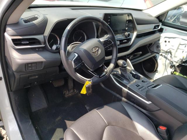 5TDHZRBH6MS082481 - 2021 TOYOTA HIGHLANDER XLE Weiß Foto 8