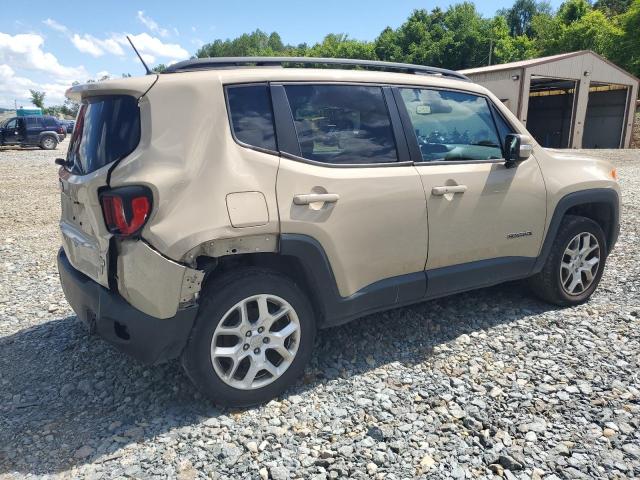 ZACCJBBT2GPE20425 - 2016 JEEP RENEGADE LATITUDE TAN photo 3