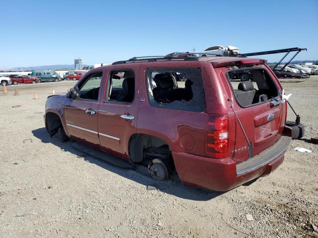 1GNFK33089J115879 - 2009 CHEVROLET TAHOE K1500 LTZ RED photo 2