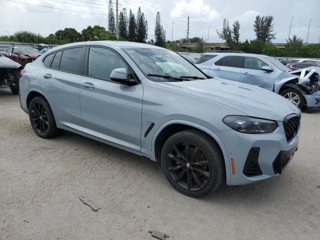 5UX33DT04P9S09611 - 2023 BMW X4 XDRIVE30I GRAY photo 4