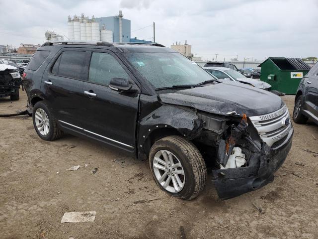 1FM5K8D89EGB34028 - 2014 FORD EXPLORER XLT BLACK photo 4